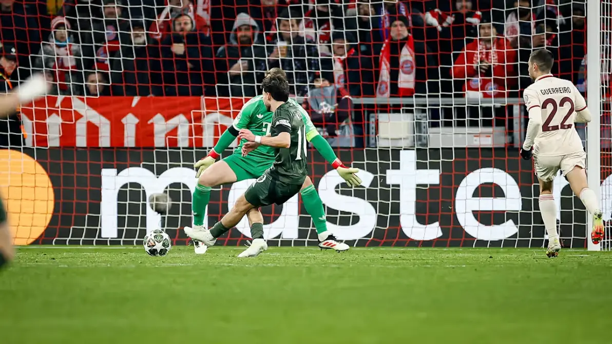 拜仁慘败，遭遇欧冠淘汰